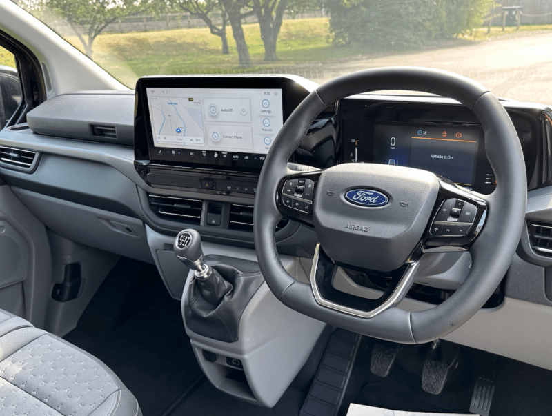 All New Ford Tourneo 9 Seater Dashboard