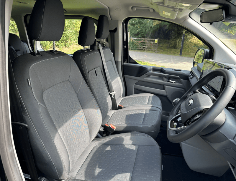 All New Ford Tourneo 9 Seater Front Seats