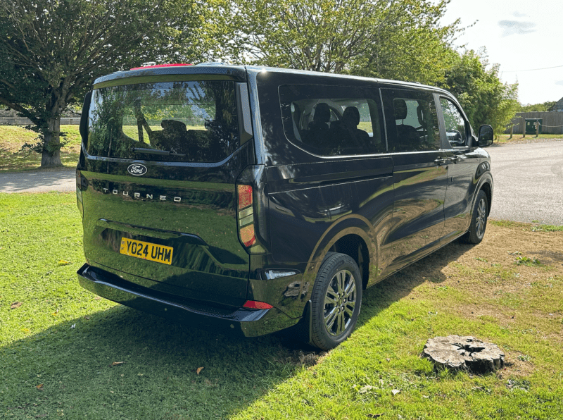 All New Ford Tourneo 9 Seater Rear Angle