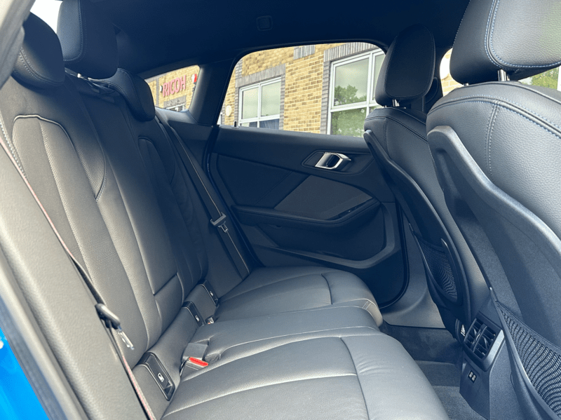 Bmw 2 Series M Sport Back Seat View Leather