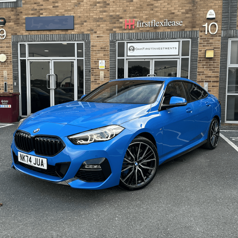 Bmw 2 Series M Sport Front Side View Blue